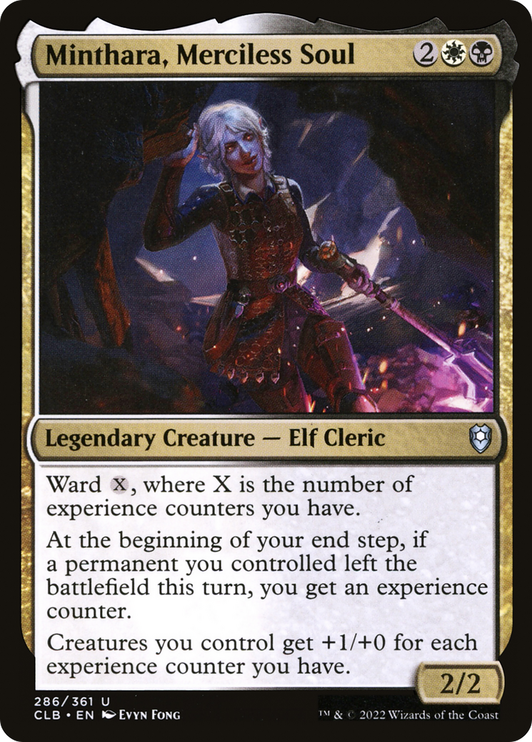 Minthara, Merciless Soul (CLB) 286 - WZRD TCG