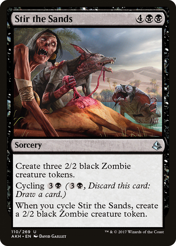 Stir the Sands (AKH) 110 - WZRD TCG