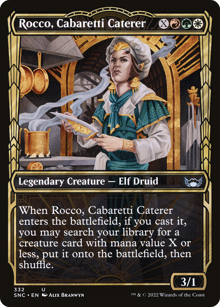 Rocco, Cabaretti Caterer (SNC) 332