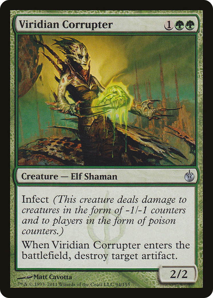 Viridian Corrupter (MBS) 94 - WZRD TCG