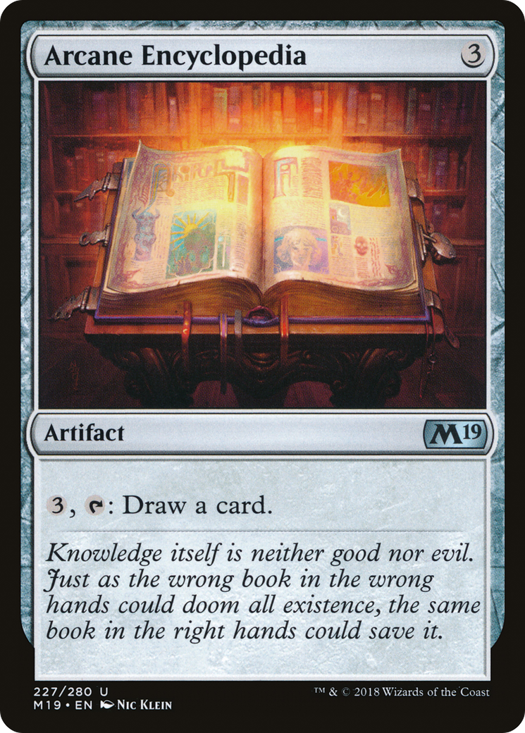 Arcane Encyclopedia (M19) 227 - WZRD TCG