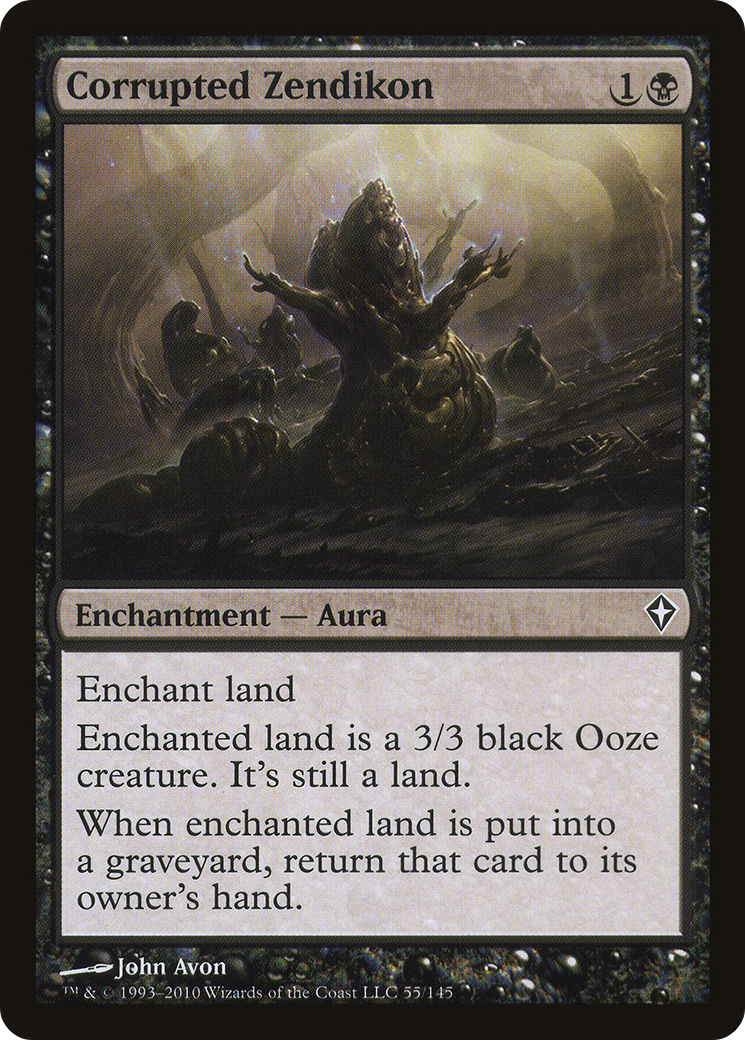 Corrupted Zendikon (WWK) 55 - WZRD TCG
