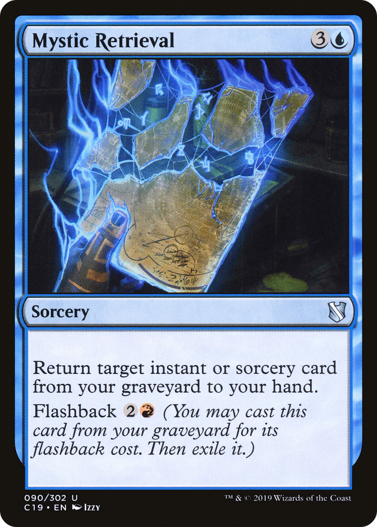 Mystic Retrieval (C19) 90 - WZRD TCG