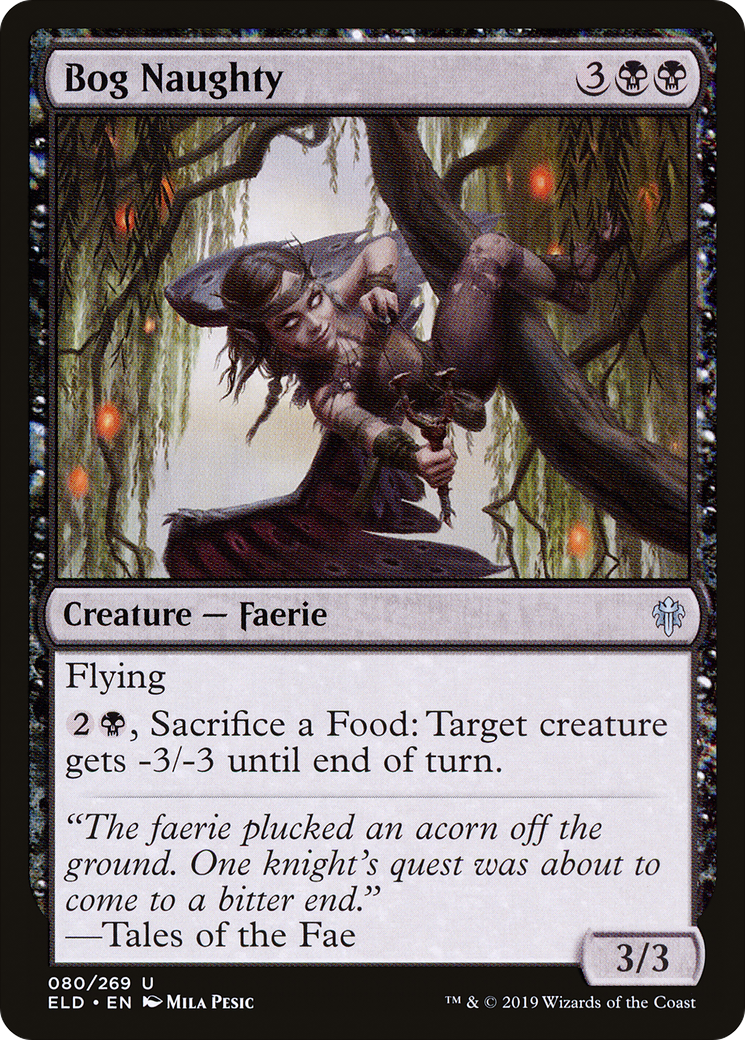 Bog Naughty (ELD) 80 - WZRD TCG