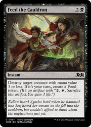 Feed the Cauldron (WOE) 91 - WZRD TCG