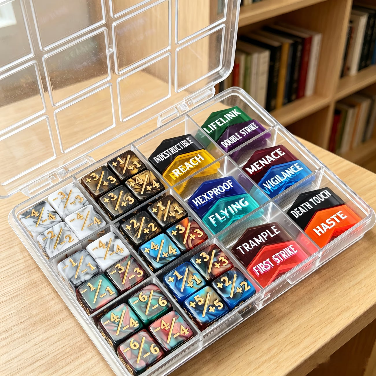 48pcs Counter Dice Set