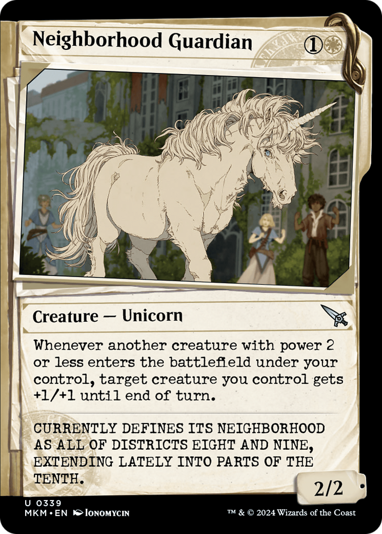 Neighborhood Guardian (MKM) 339 - WZRD TCG