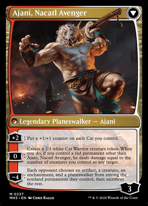 Ajani, Nacatl Pariah // Ajani, Nacatl Avenger (Back)