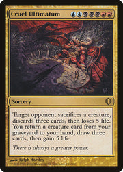 Cruel Ultimatum front