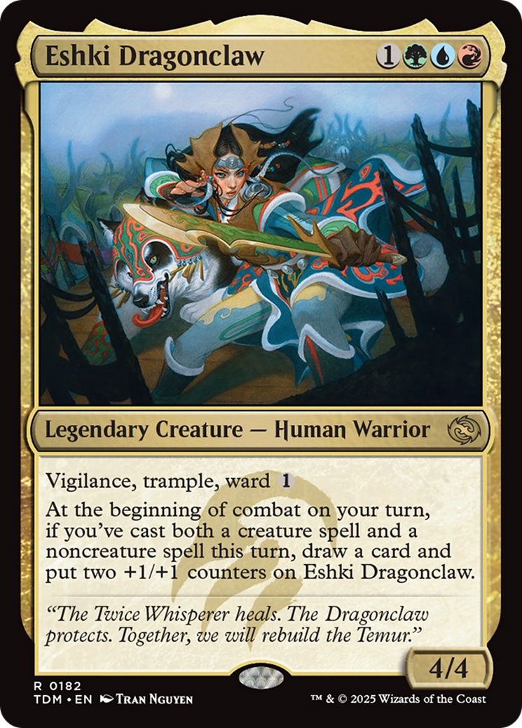 Eshki Dragonclaw (TDM) 182 - WZRD TCG