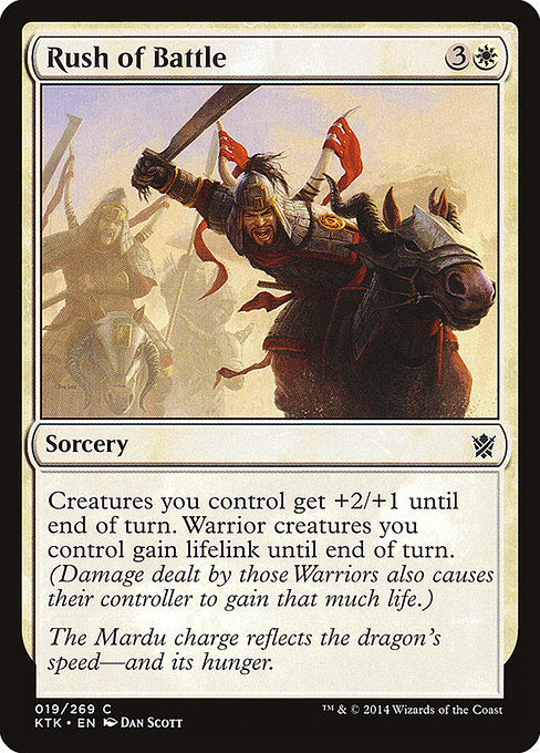 Rush of Battle front