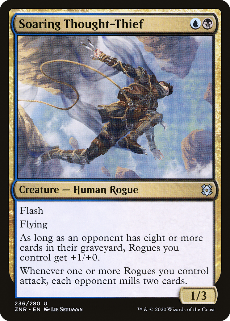 Soaring Thought-Thief (ZNR) 236 - WZRD TCG