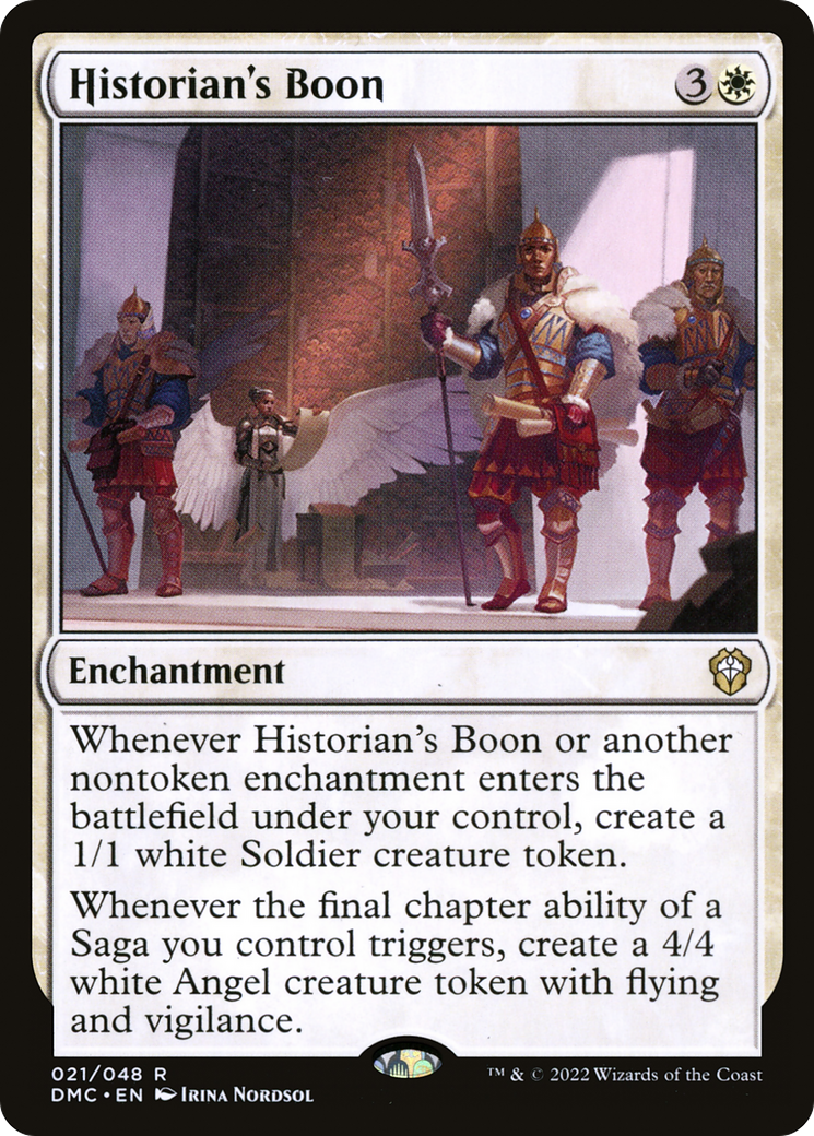 Historian's Boon (DMC) 21