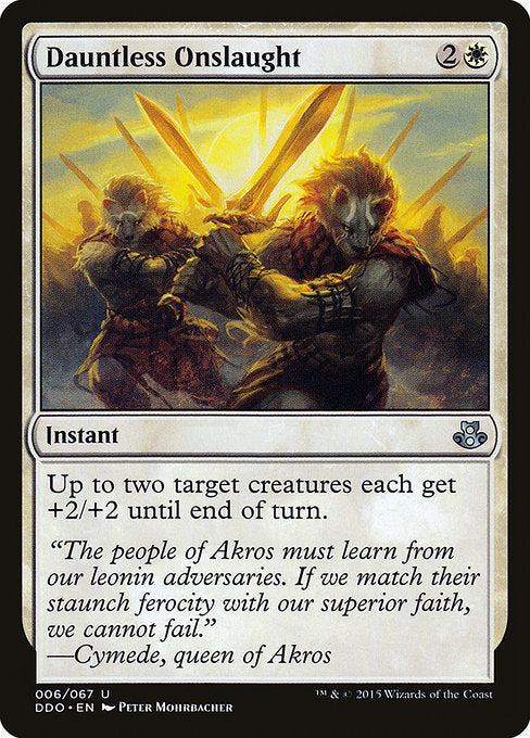 Dauntless Onslaught front