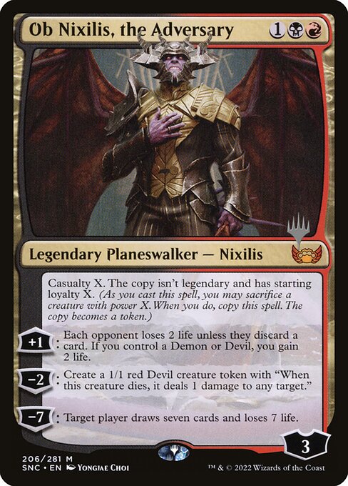 Ob Nixilis, the Adversary front