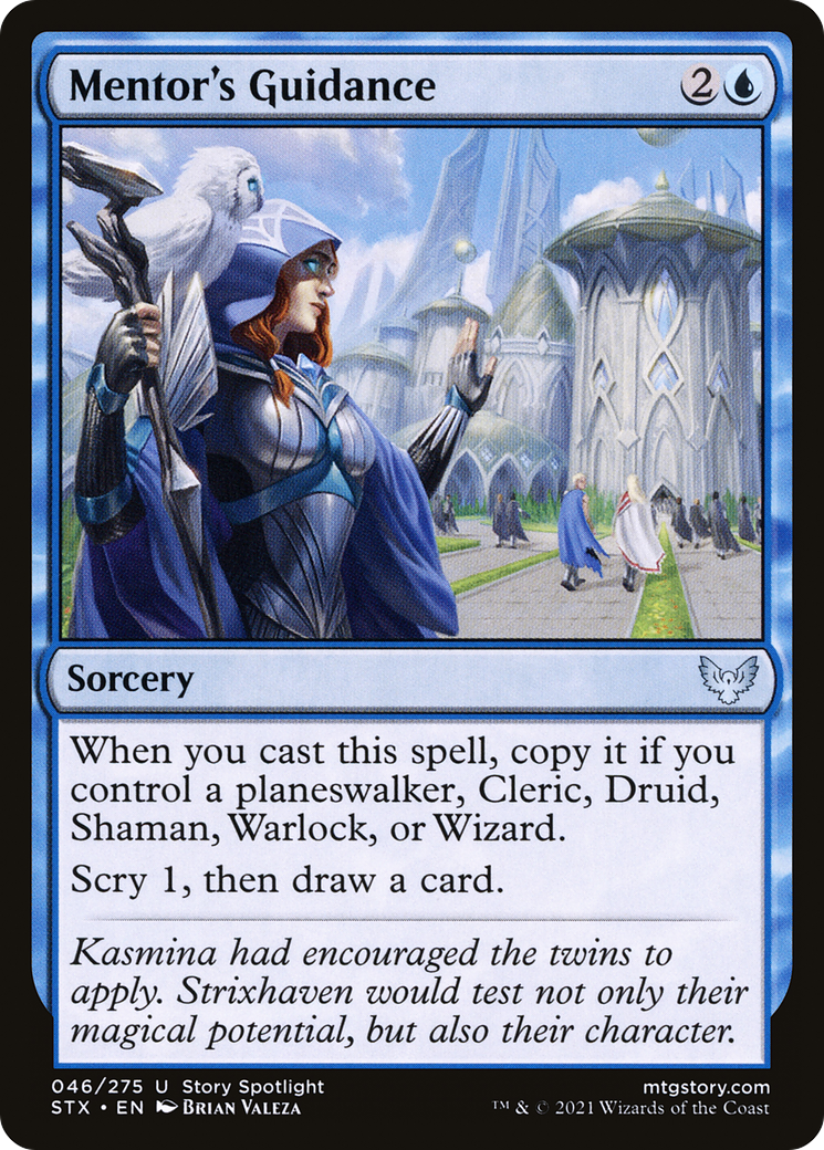 Mentor's Guidance (STX) 46