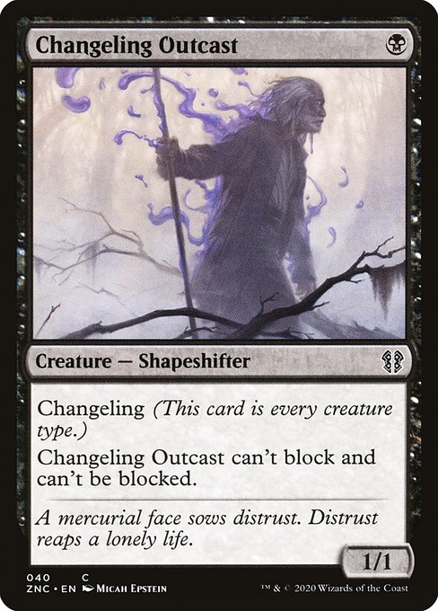 Changeling Outcast front