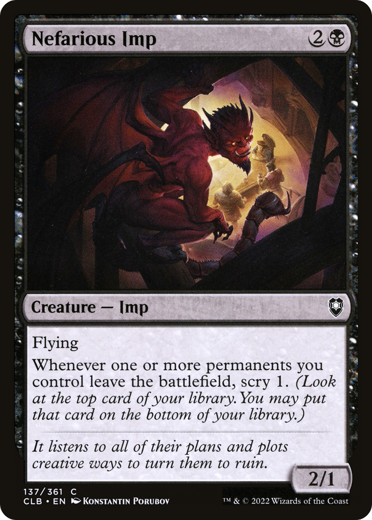 Nefarious Imp (CLB) 137
