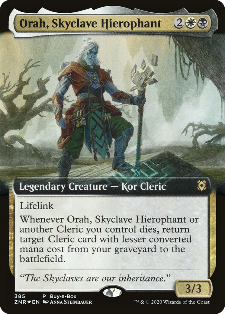 Orah, Skyclave Hierophant (ZNR) 385