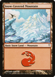 Snow-Covered Mountain (CSP) 154 - WZRD TCG