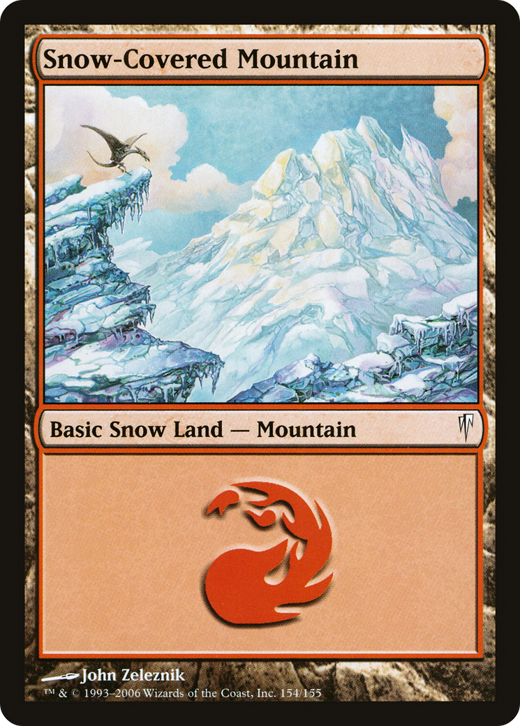 Snow-Covered Mountain (CSP) 154 - WZRD TCG