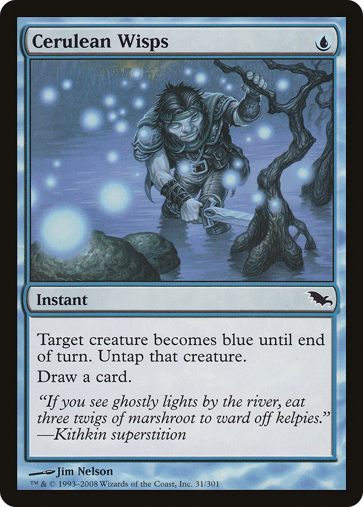 Cerulean Wisps (SHM) 31 - WZRD TCG
