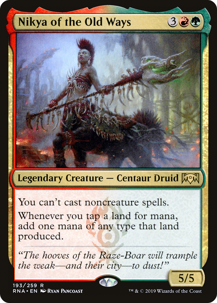 Nikya of the Old Ways (RNA) 193