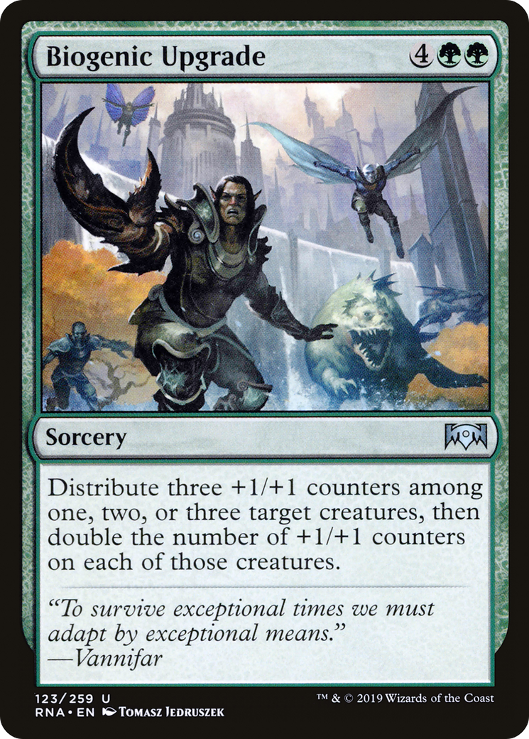 Biogenic Upgrade (RNA) 123 - WZRD TCG