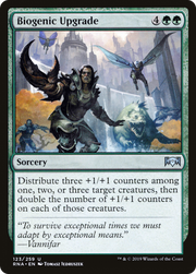 Biogenic Upgrade (RNA) 123 - WZRD TCG