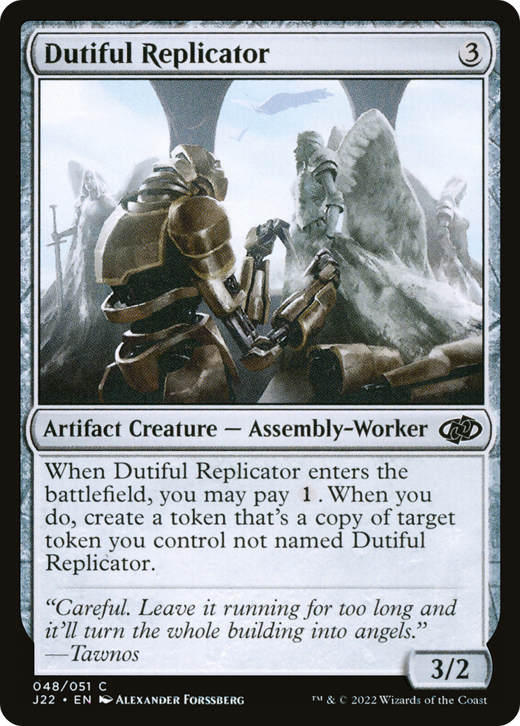Dutiful Replicator (J22) 48 - WZRD TCG