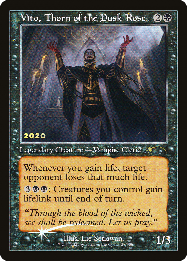 Vito, Thorn of the Dusk Rose (P30A) 28