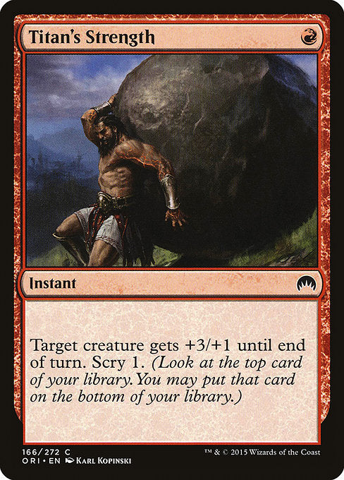 Titan's Strength front
