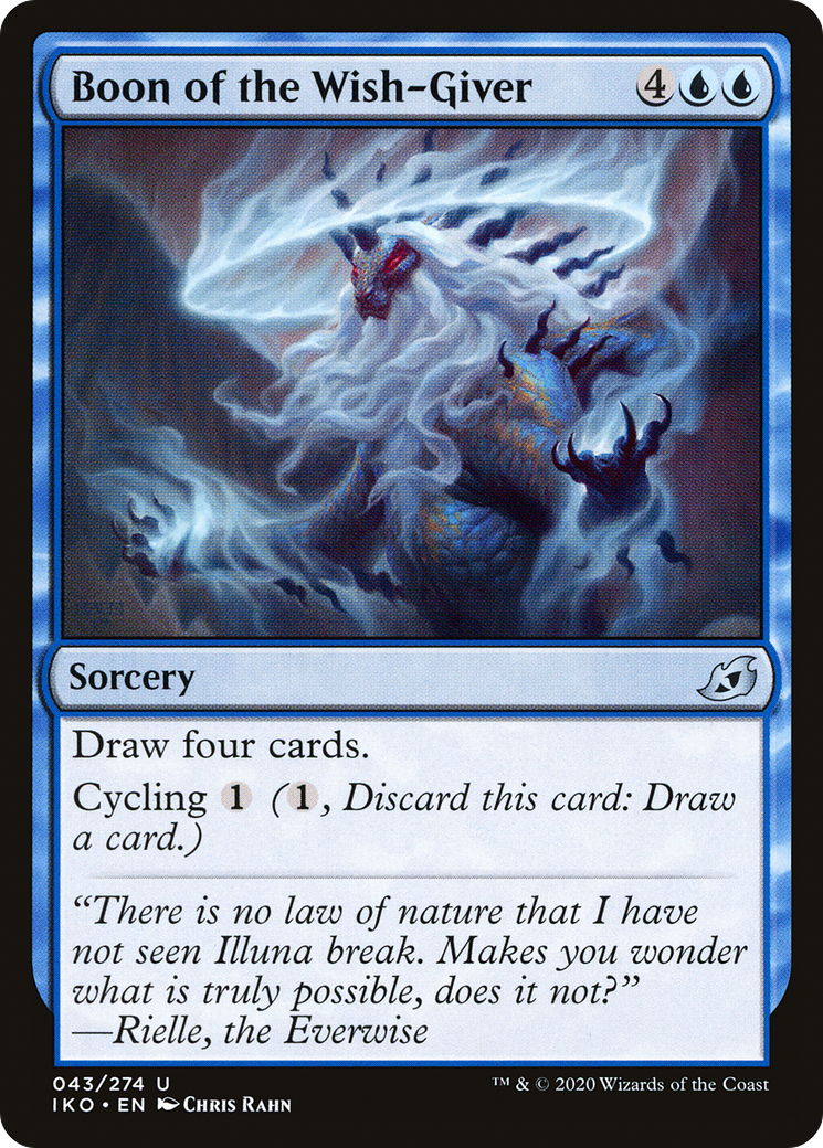 Boon of the Wish-Giver (IKO) 43 - WZRD TCG