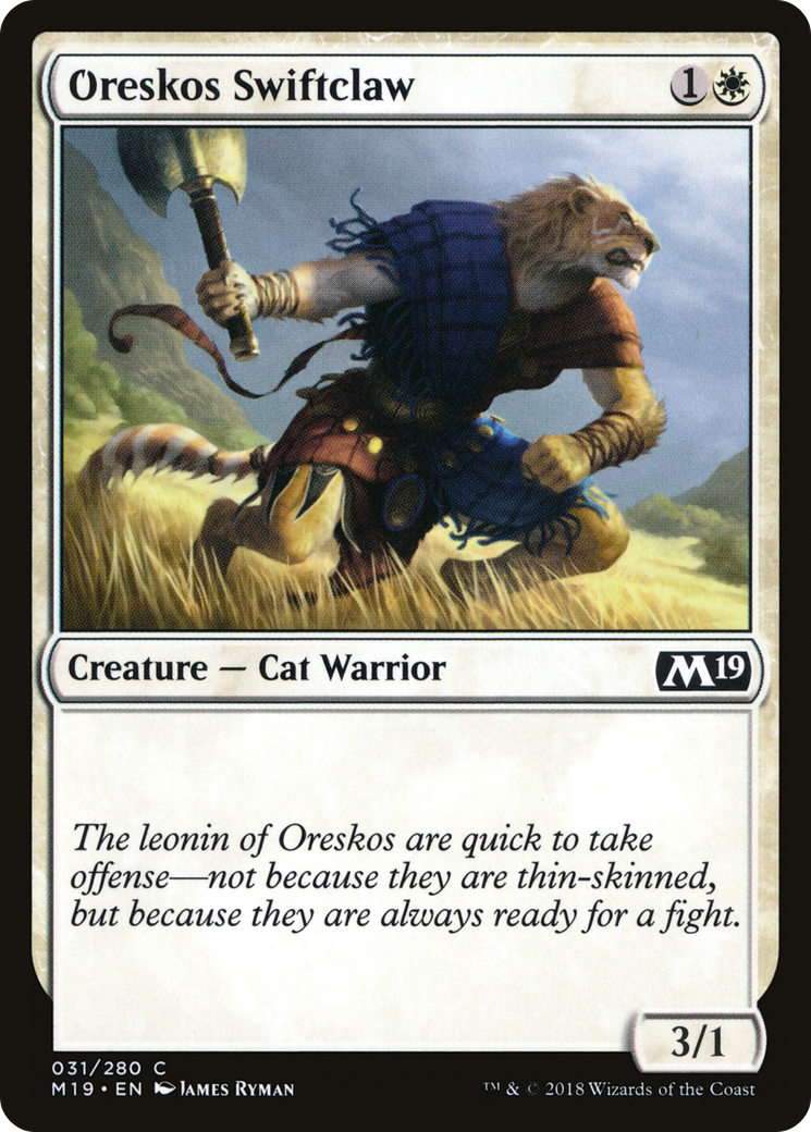 Oreskos Swiftclaw (M19) 31 - WZRD TCG