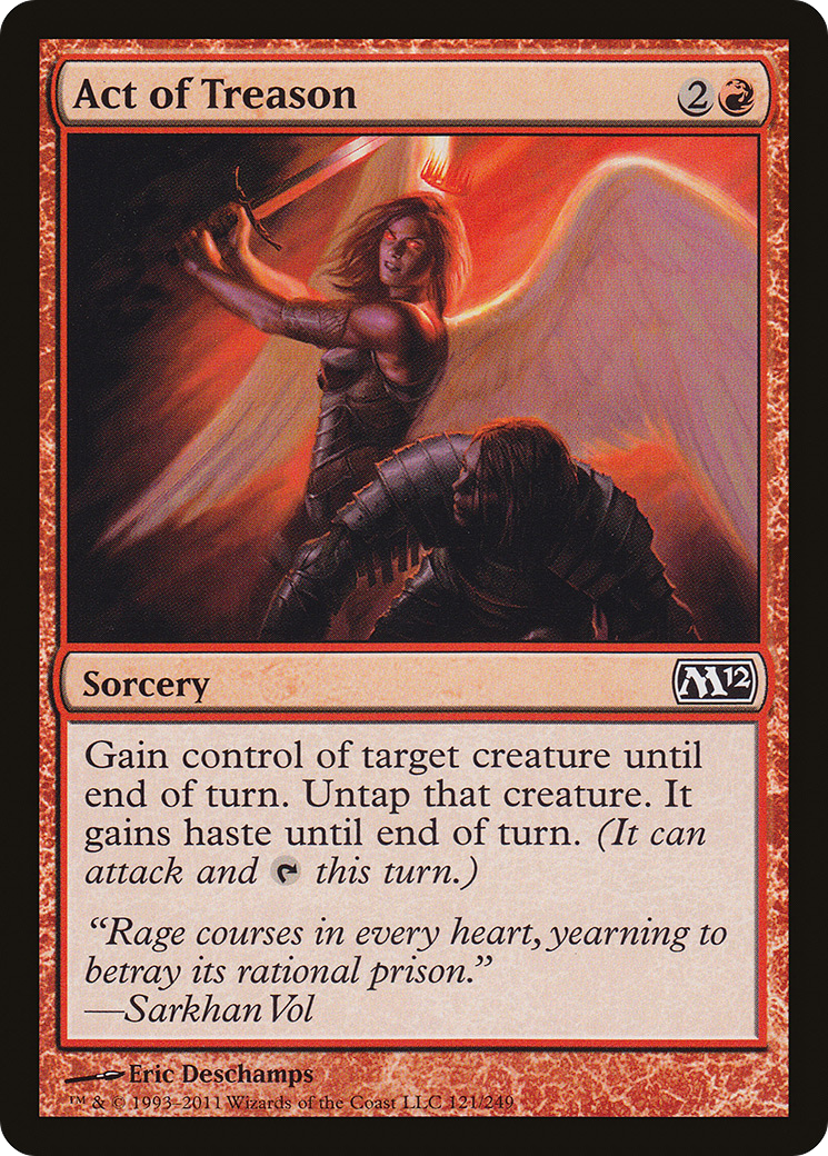 Act of Treason (M12) 121 - WZRD TCG
