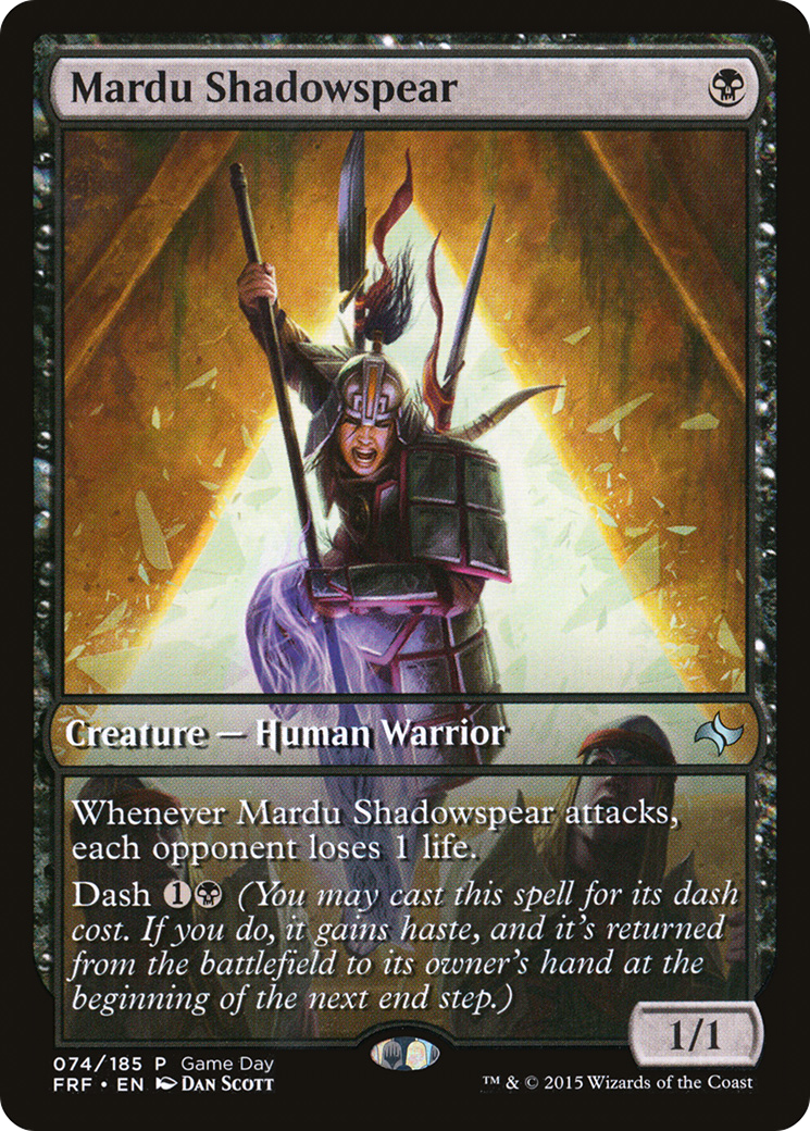 Mardu Shadowspear (PFRF) 74 - WZRD TCG