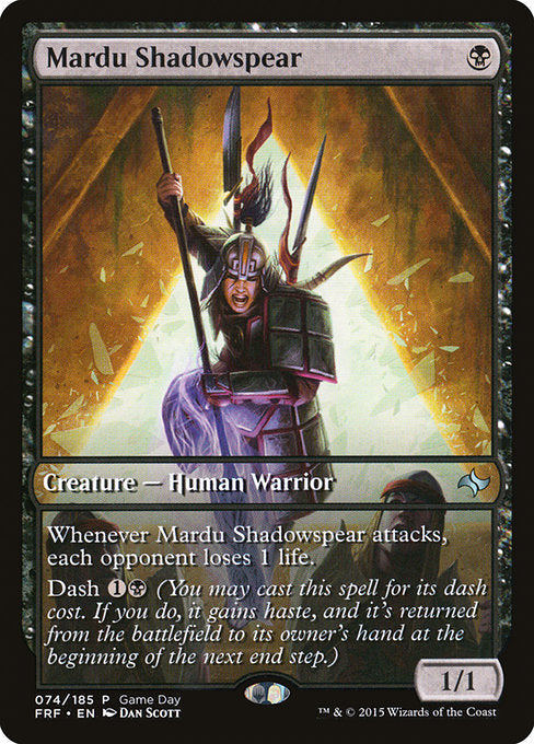 Mardu Shadowspear front
