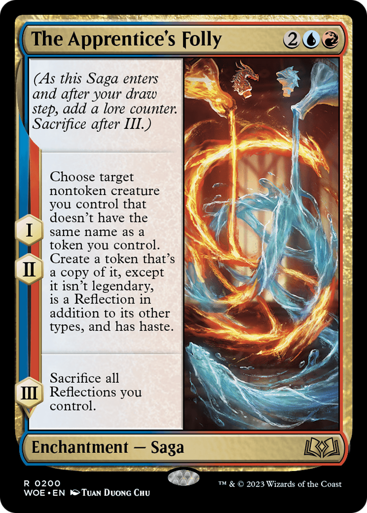 The Apprentice's Folly (WOE) 200 - WZRD TCG