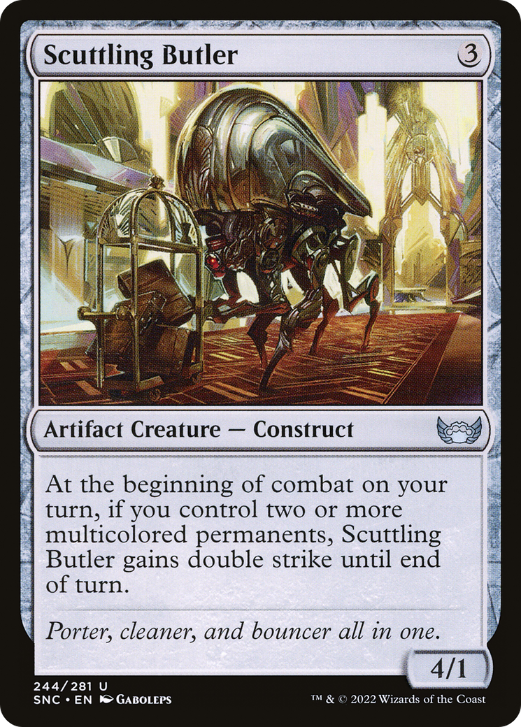 Scuttling Butler (SNC) 244 - WZRD TCG