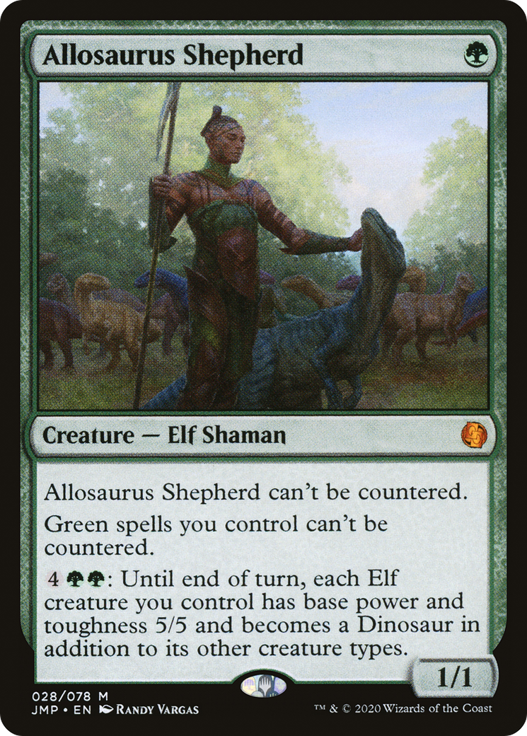 Allosaurus Shepherd (JMP) 28 - WZRD TCG