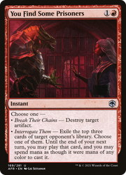 You Find Some Prisoners (AFR) 169 - WZRD TCG