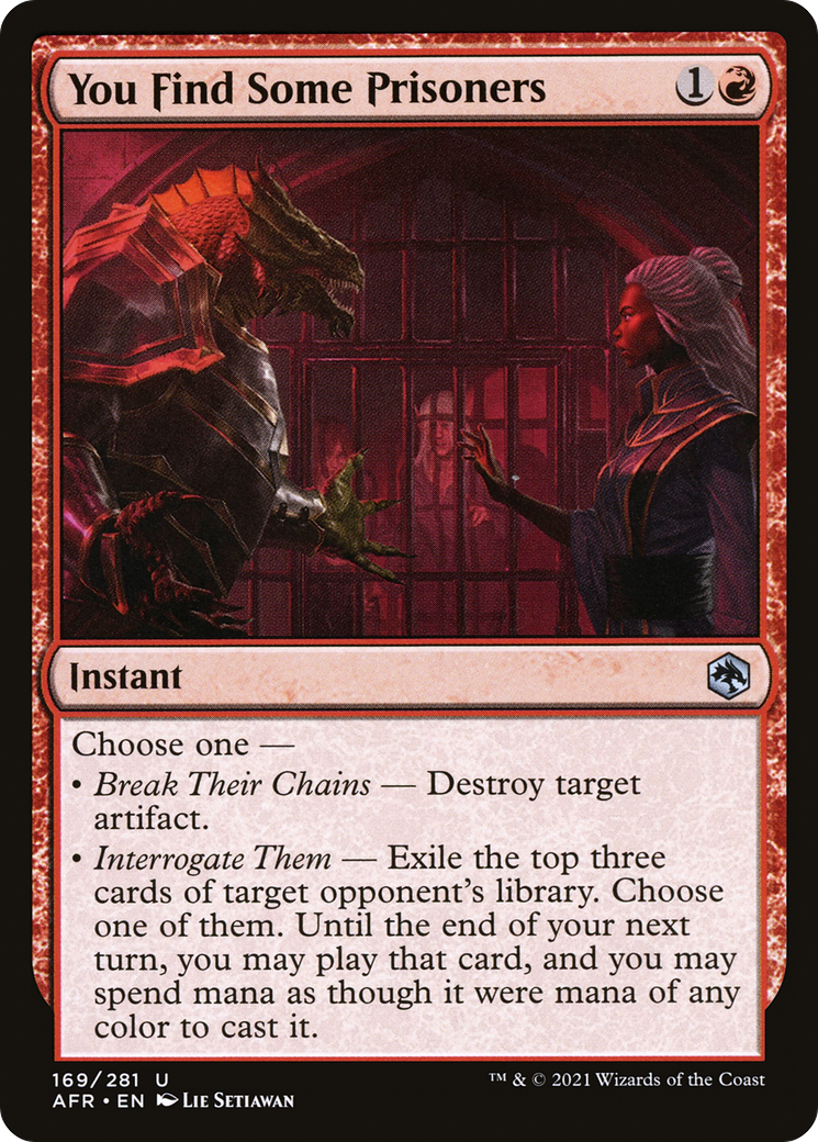 You Find Some Prisoners (AFR) 169 - WZRD TCG
