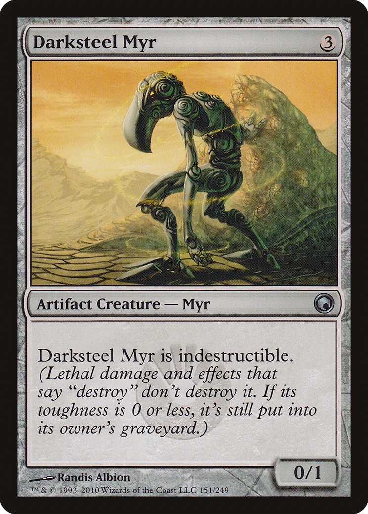Darksteel Myr (SOM) 151 - WZRD TCG