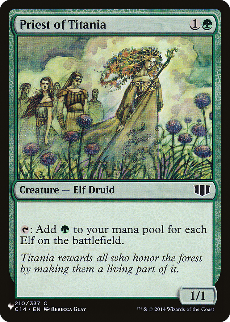 Priest of Titania (PLST) C14-210