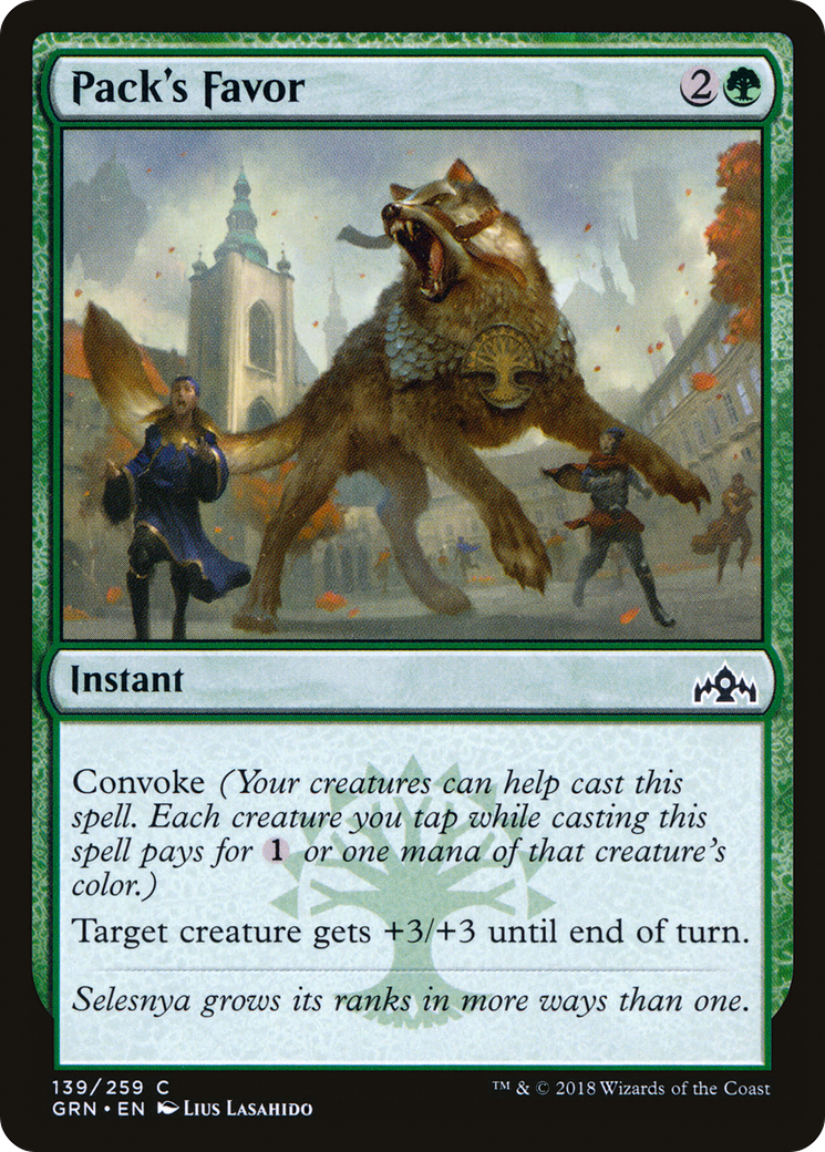Pack's Favor (GRN) 139 - WZRD TCG