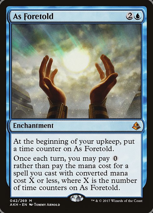 As Foretold front