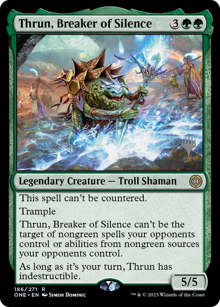 Thrun, Breaker of Silence (PONE) 186p - WZRD TCG