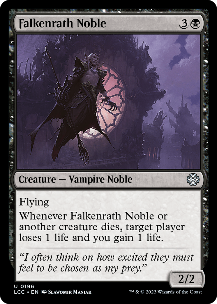 Falkenrath Noble (LCC) 196 - WZRD TCG