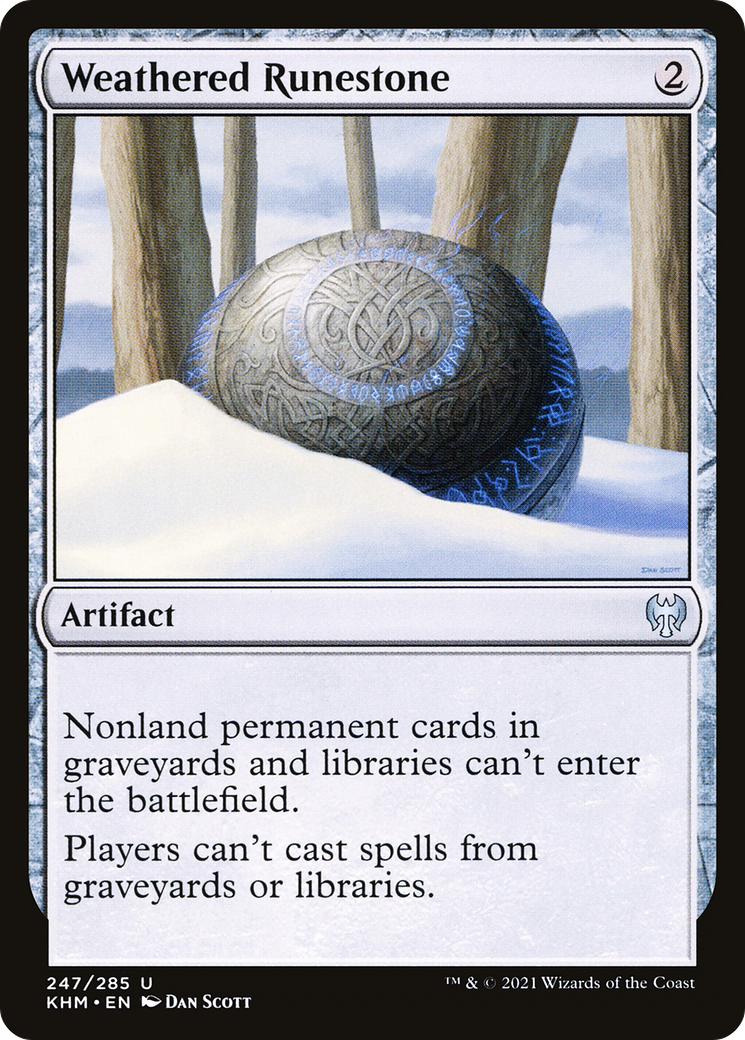 Weathered Runestone (KHM) 247 - WZRD TCG