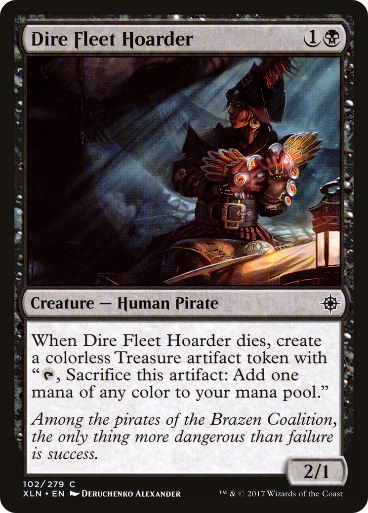 Dire Fleet Hoarder (XLN) 102 - WZRD TCG
